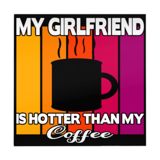 My girlfriend is hotter than my coffee Mahjong Mats