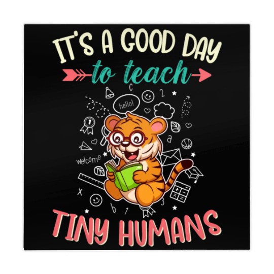 Good Day To Teach Tiny Humans Elementary Teacher Mahjong Mats