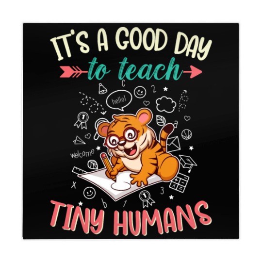 Good Day To Teach Tiny Humans Elementary Teacher Mahjong Mats