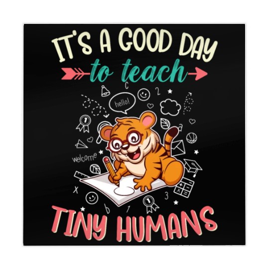 Good Day To Teach Tiny Humans Elementary Teacher Mahjong Mats