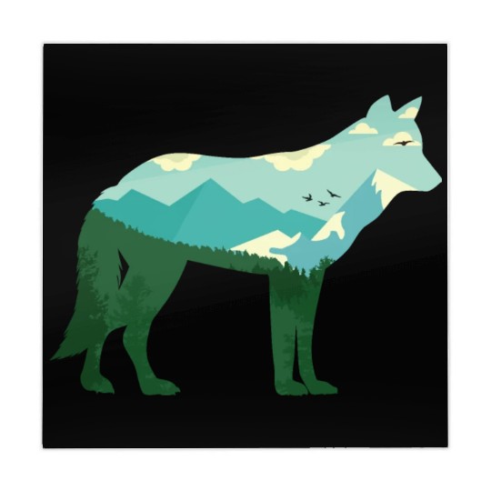 Mountain Wolf Mahjong Mats
