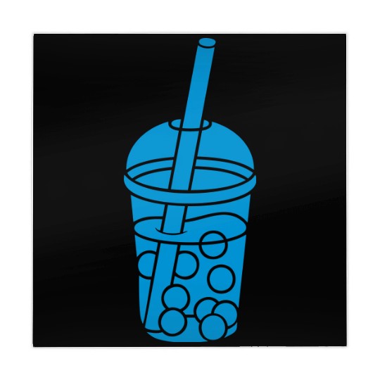 Mug design bubble tea Mahjong Mats