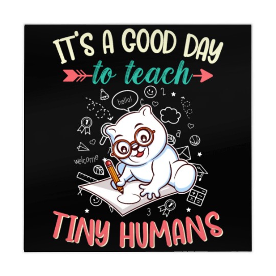 Good Day To Teach Tiny Humans Elementary Teacher Mahjong Mats