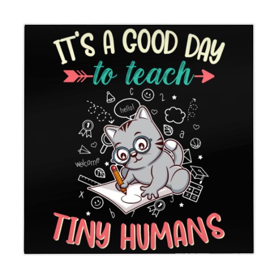 Good Day To Teach Tiny Humans Elementary Teacher Mahjong Mats