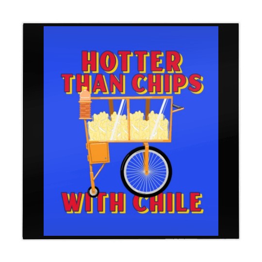 Hotter Than Chips With Chile - Mexican Street Food Mahjong Mats