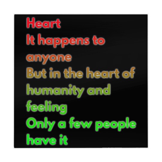 Heart It happens to anyone Mahjong Mats