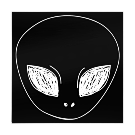 Alien character face Mahjong Mats