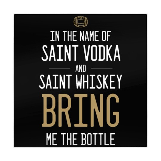 In The Name Of Vodka And Whiskey Bring Me Bottle Mahjong Mats