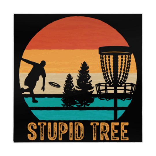 Stupid Tree Disc Golf Vintage Ultimate Frisbee Mahjong Mats