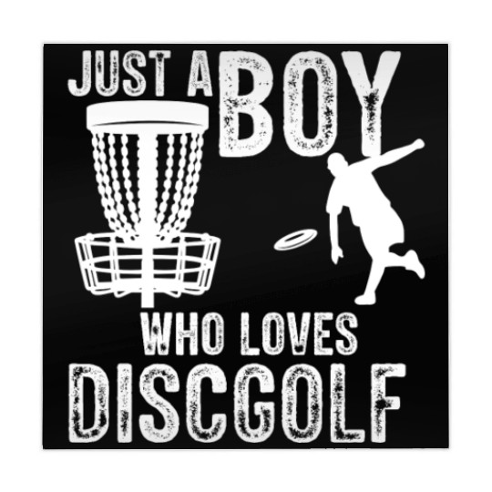 Boy Who Loves Disc Golf Vintage Ultimate Frisbee Mahjong Mats