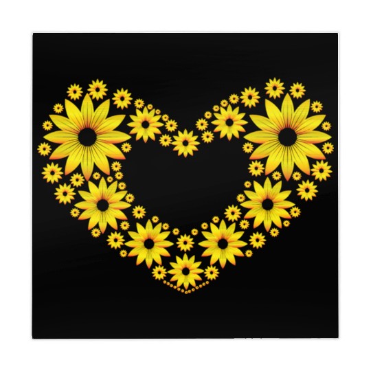 Love sunflower Mahjong Mats