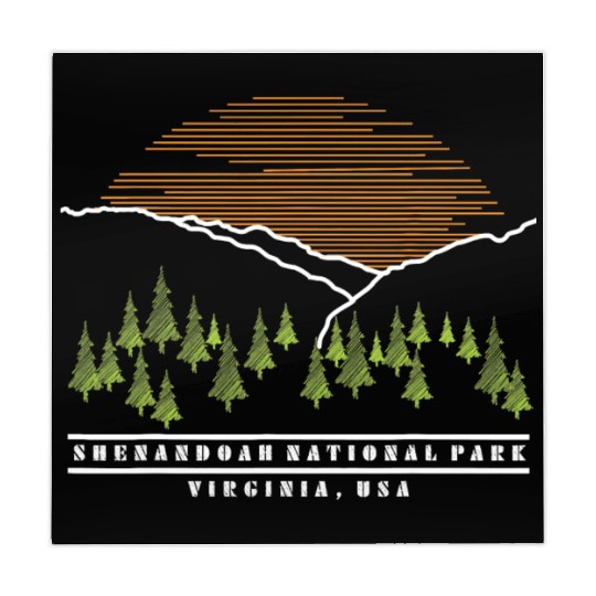 Shenandoah Valley Virginia US National Park Camp Mahjong Mats