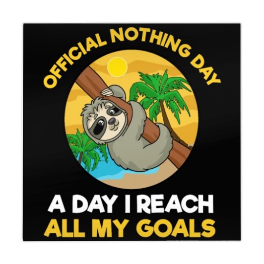 Sloth Nothing Gift Mahjong Mats