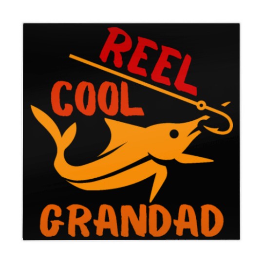 REEL COOL GRANDAD, FISHERMAN, GRANDPA Mahjong Mats