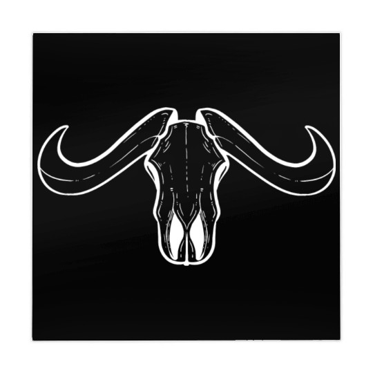 Buffalo Skull Vintage Collector Gift Mahjong Mats