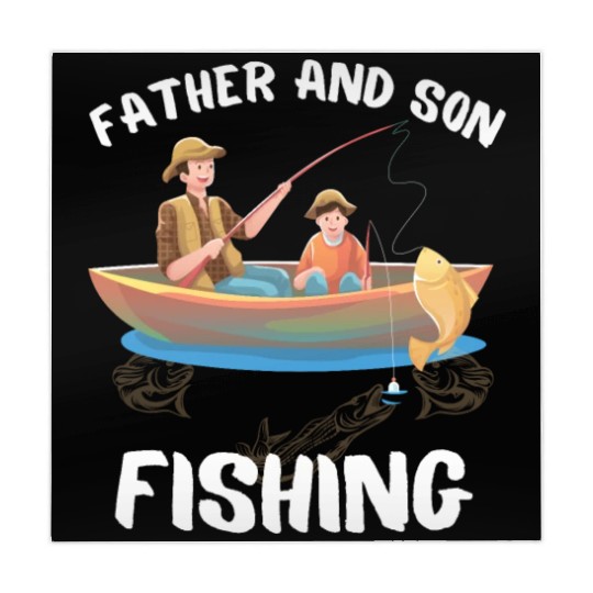 FATHER AND SON FISHING, DAUGTHER, FATHERS DAY, Mahjong Mats