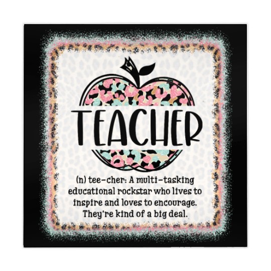 Teacher Life Back To School Teacher Apple Mahjong Mats