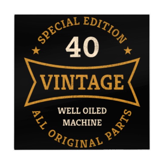 40 Year Old 40th Birthday Gifts Born 1983 Vintage Mahjong Mats