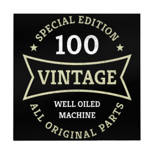 100 Year Old Born 1923 Vintage 100th Birthday Gift Mahjong Mats