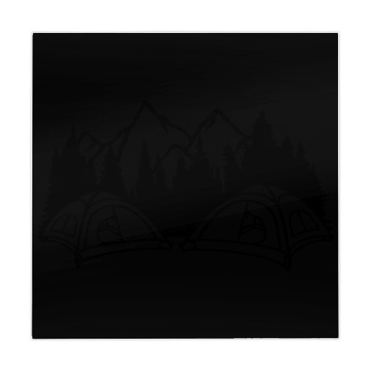 Mountains camper outdoors live Mahjong Mats