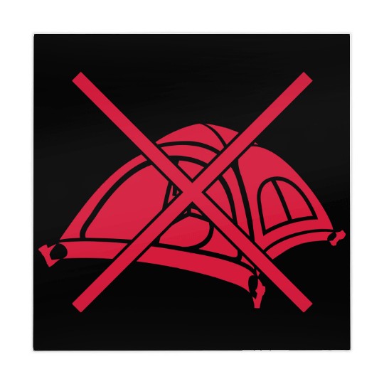 Against camping vacation camping Mahjong Mats