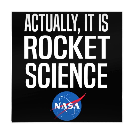 Actually It Is Rocket Science Graphic Mahjong Mats NASA