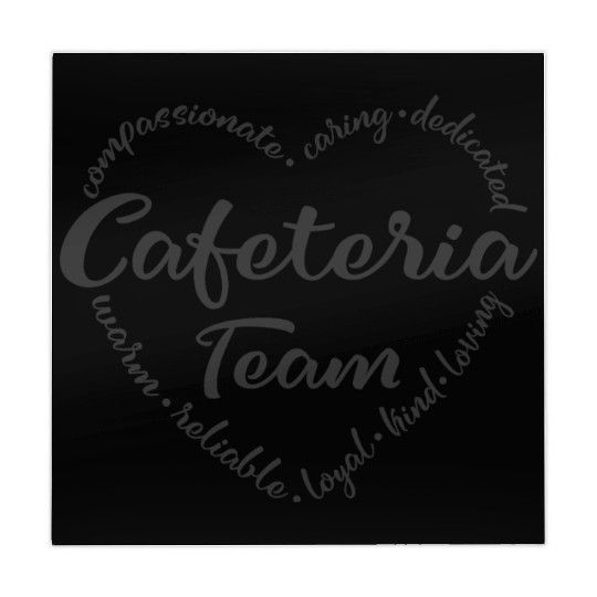 Lunch team, Cafeteria, lunch lady worker Mahjong Mats