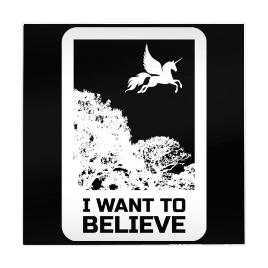 Unicorn "I Want To Believe" UAP Outfit Alien Ufo Mahjong Mats