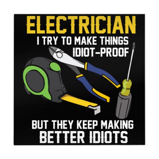 Funny Electrician Engineer Electrical Technician Mahjong Mats