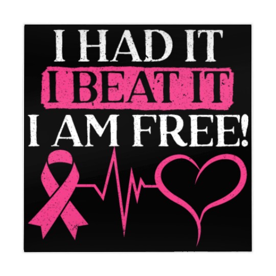 I Had It I Beat It I Am Free Breast Cancer Mahjong Mats