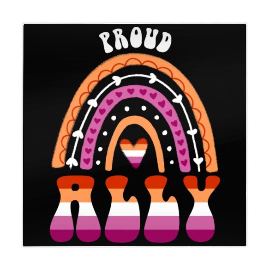 LGBT Pride Month Proud Ally Lesbian Pride Rainbow Mahjong Mats