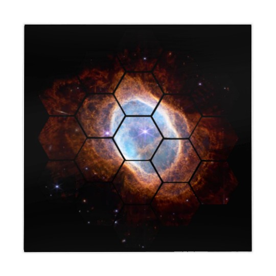 James Webb Space Telescope Southern Ring Nebula Mahjong Mats