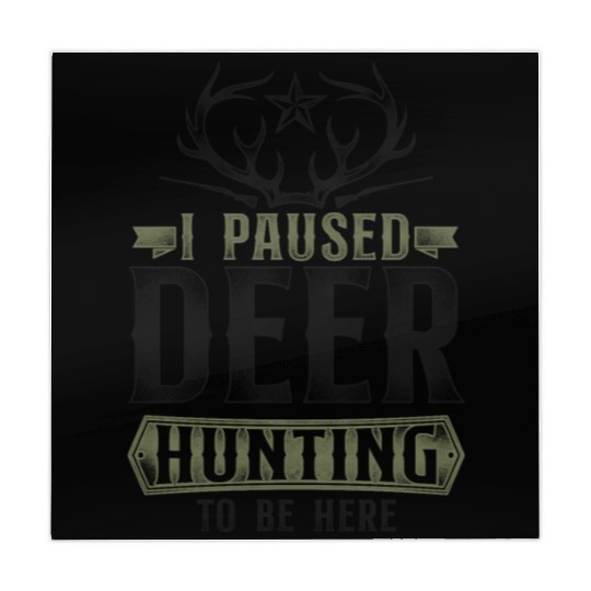 Buck Deer Hunting Hunter Vintage Mahjong Mats