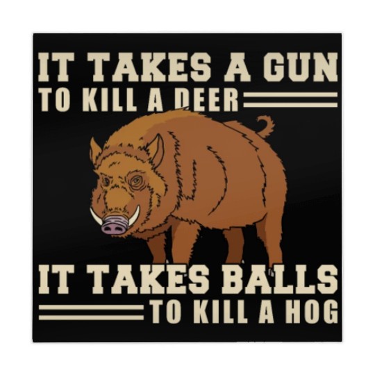 It Takes A Gun To A Deer It Takes Balls To Mahjong Mats