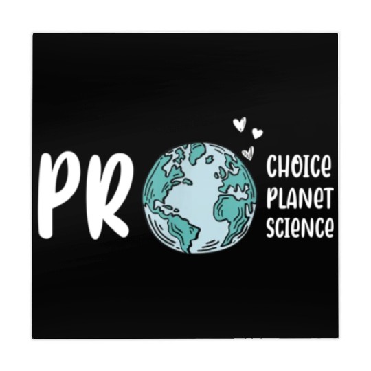 Pro choice pro planet pro science Earth day Mahjong Mats