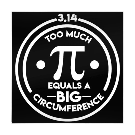 Math Geek Pi Day Large Circumference Mahjong Mats