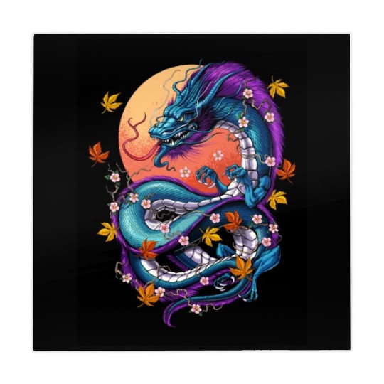 Japanese Dragon Mahjong Mats