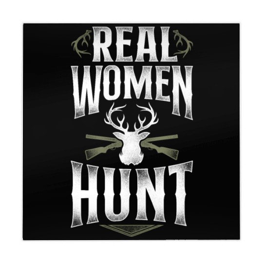 Buck Deer Hunting Hunter Girl Mahjong Mats