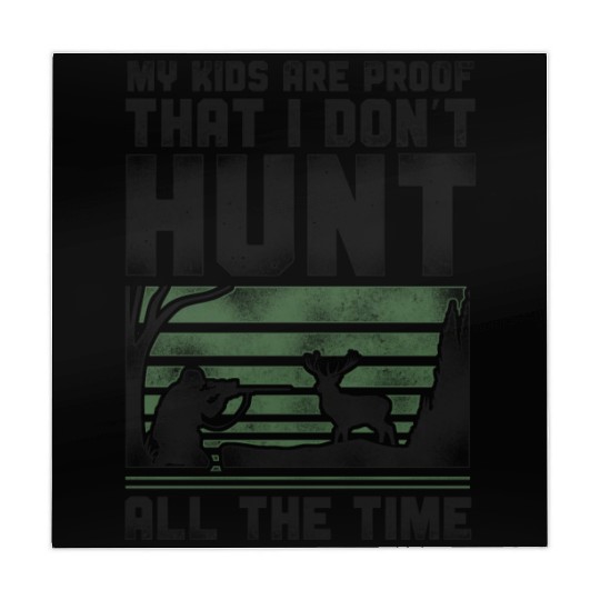 Buck Deer Hunting Hunter Vintage Mahjong Mats