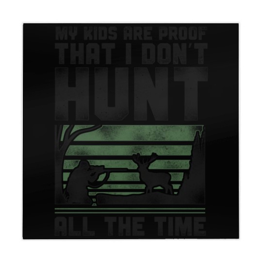 Buck Deer Hunting Hunter Vintage Mahjong Mats