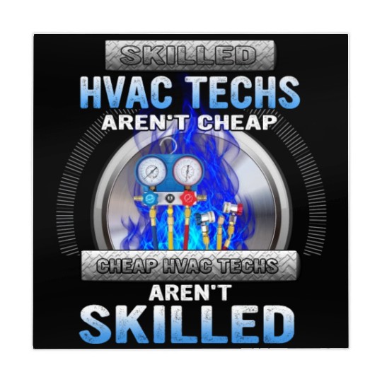 SKILLED HVAC TECHS AREN T CHEAP CHEAP HVAC Mahjong Mats
