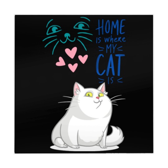 Cat Home Smart Animal Funny Meme Love Family Pet Mahjong Mats