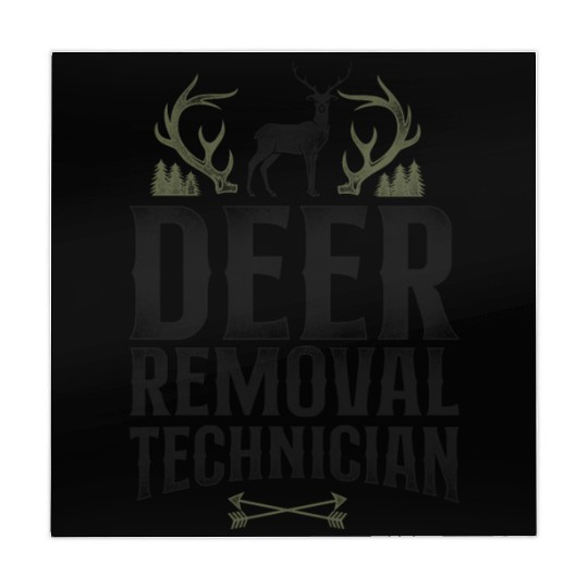 Buck Deer Hunting Hunter Vintage Mahjong Mats