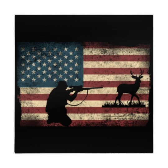 Buck Deer Hunting Hunter Usa Mahjong Mats