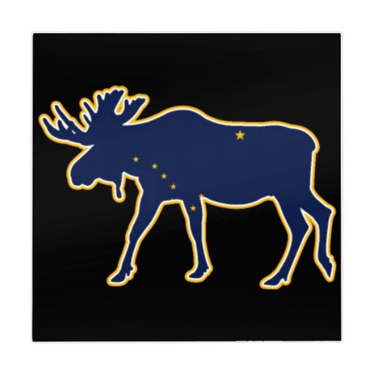 Alaska Mahjong Mats Men's Women Children USA North Pole