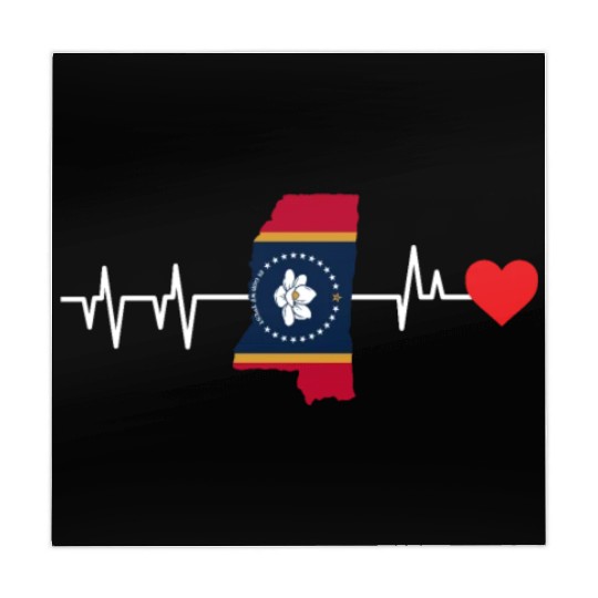 Mississippi Heartbeat Gift Mahjong Mats