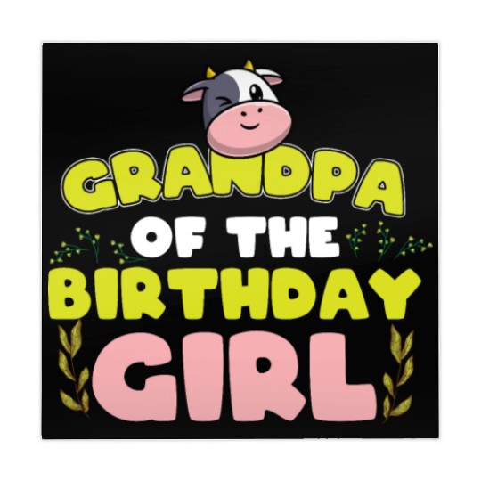 Cow Birthday, Farmer Birthday Girl Mahjong Mats