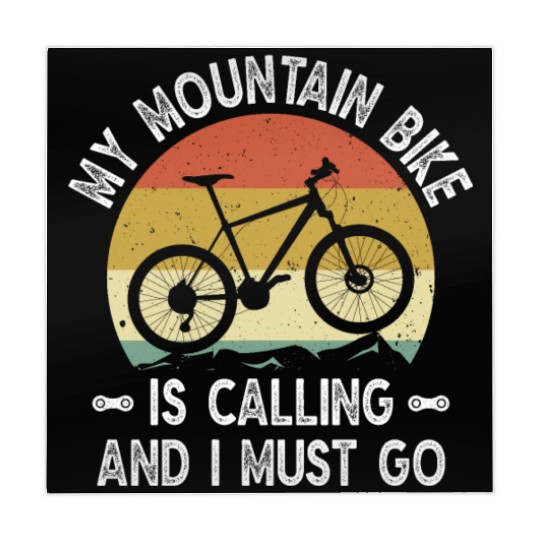 My Mountain Bike Is Calling And I Most Go Mahjong Mats