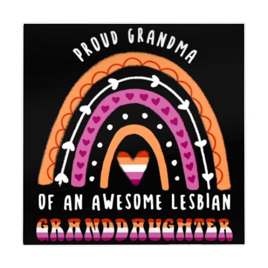 Proud Grandma Awesome Lesbian Granddaughter Mahjong Mats