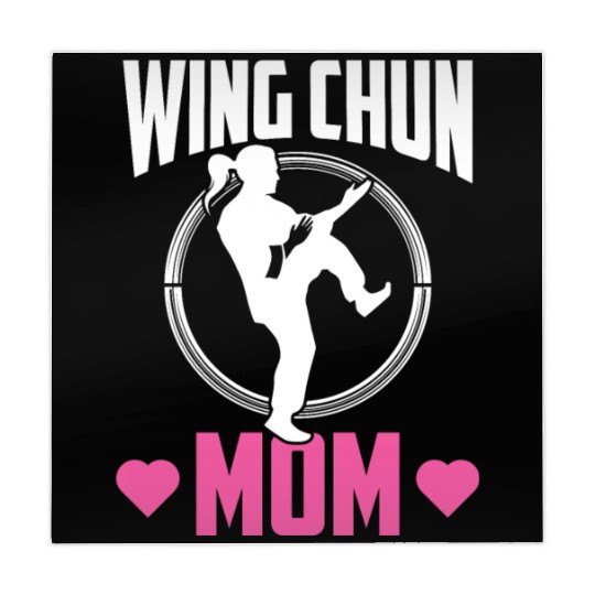 Wing Chun Mom Fighter Coach Martial Arts Training Mahjong Mats